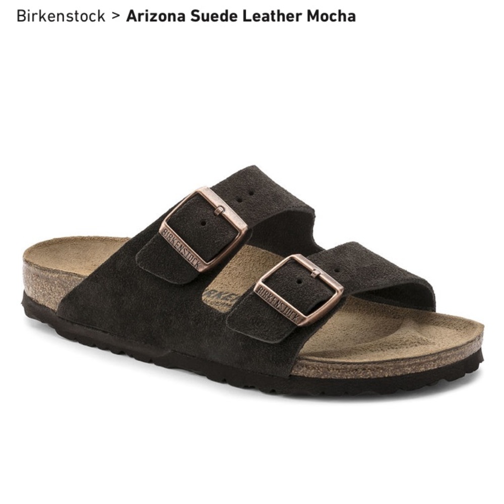 Birkenstock Arizona Suede Leather Mocha